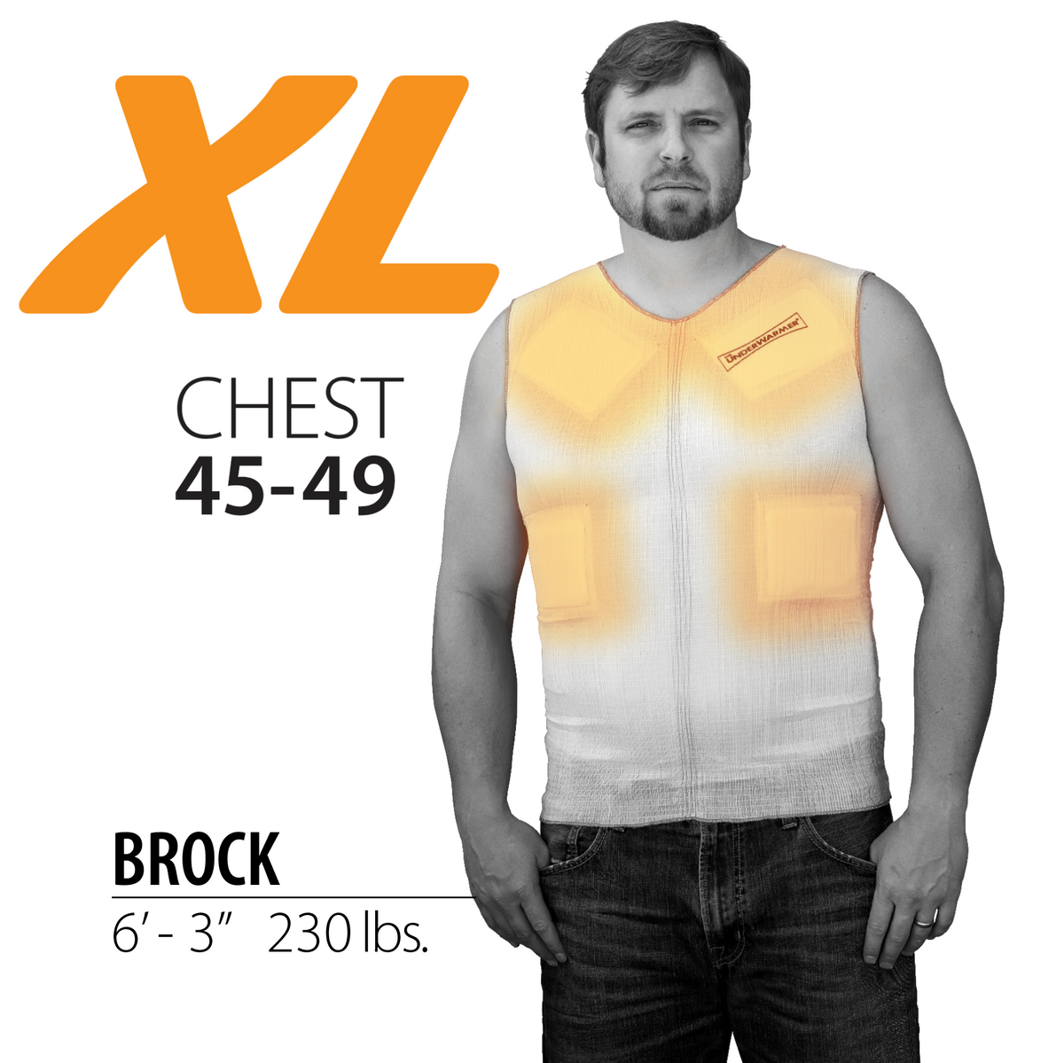 The UnderWarmer® Air-Activated Bodywarmer - Free Ground Shipping On Orders Over $25