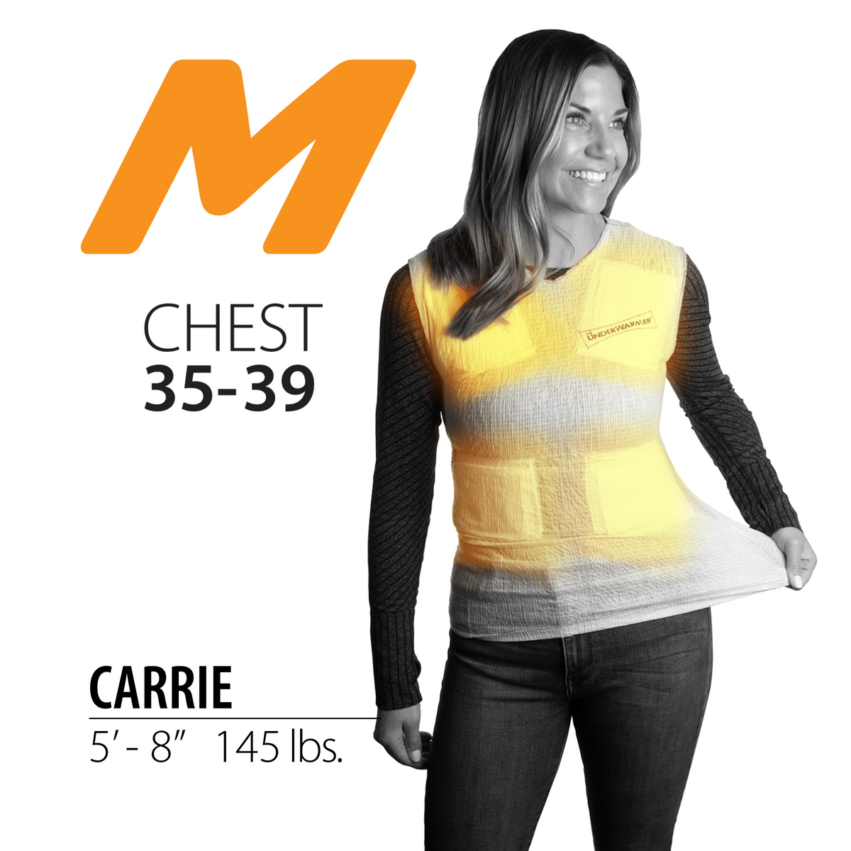 The UnderWarmer® Air-Activated Bodywarmer - Free Ground Shipping On Orders Over $25